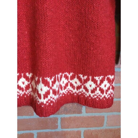 Vintage Express Tricot Women's Wool Knit Tunic Sweater Pullover Chunky size S - Picture 4 of 7